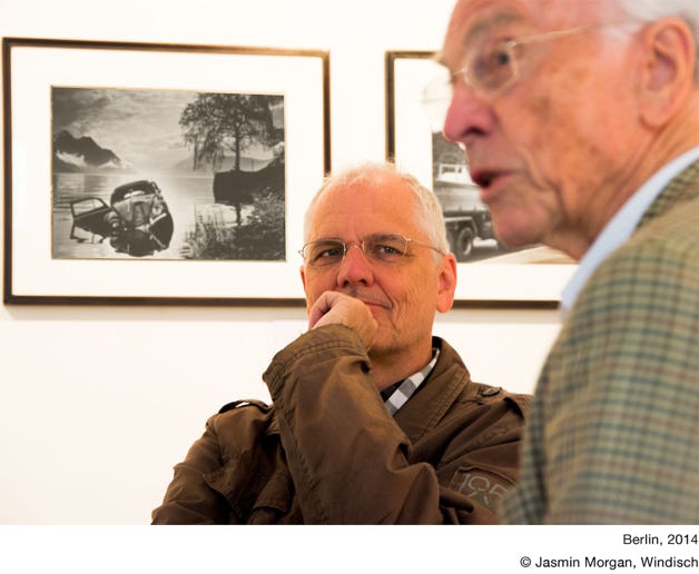 Arnold Odermatt: Buochs, 1965, Käfer im See, Beetle in Lake